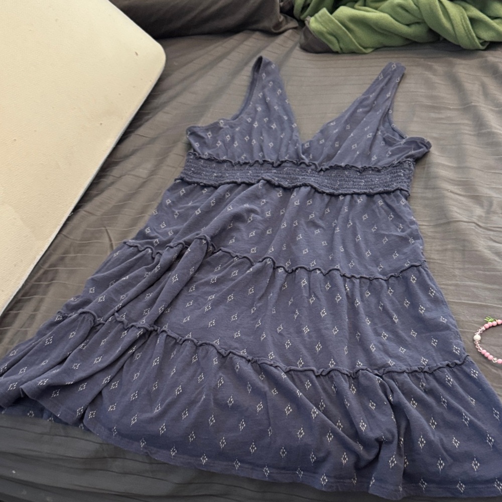 American Eagle Blue Sleeveless mini Dress